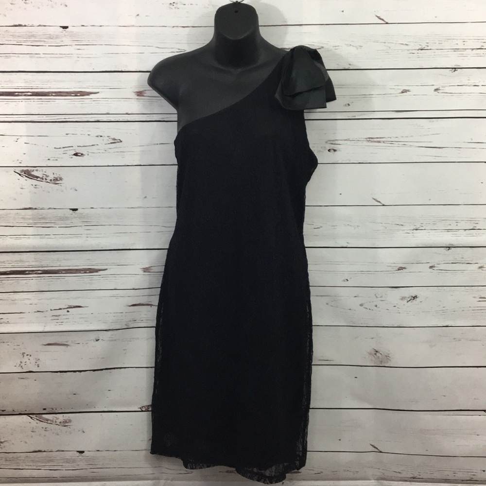 Black Lace New Years Eve Dress